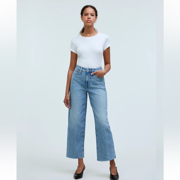 Madewell Denim - Madewell Women's Blue Flare & Wide Leg Jeans